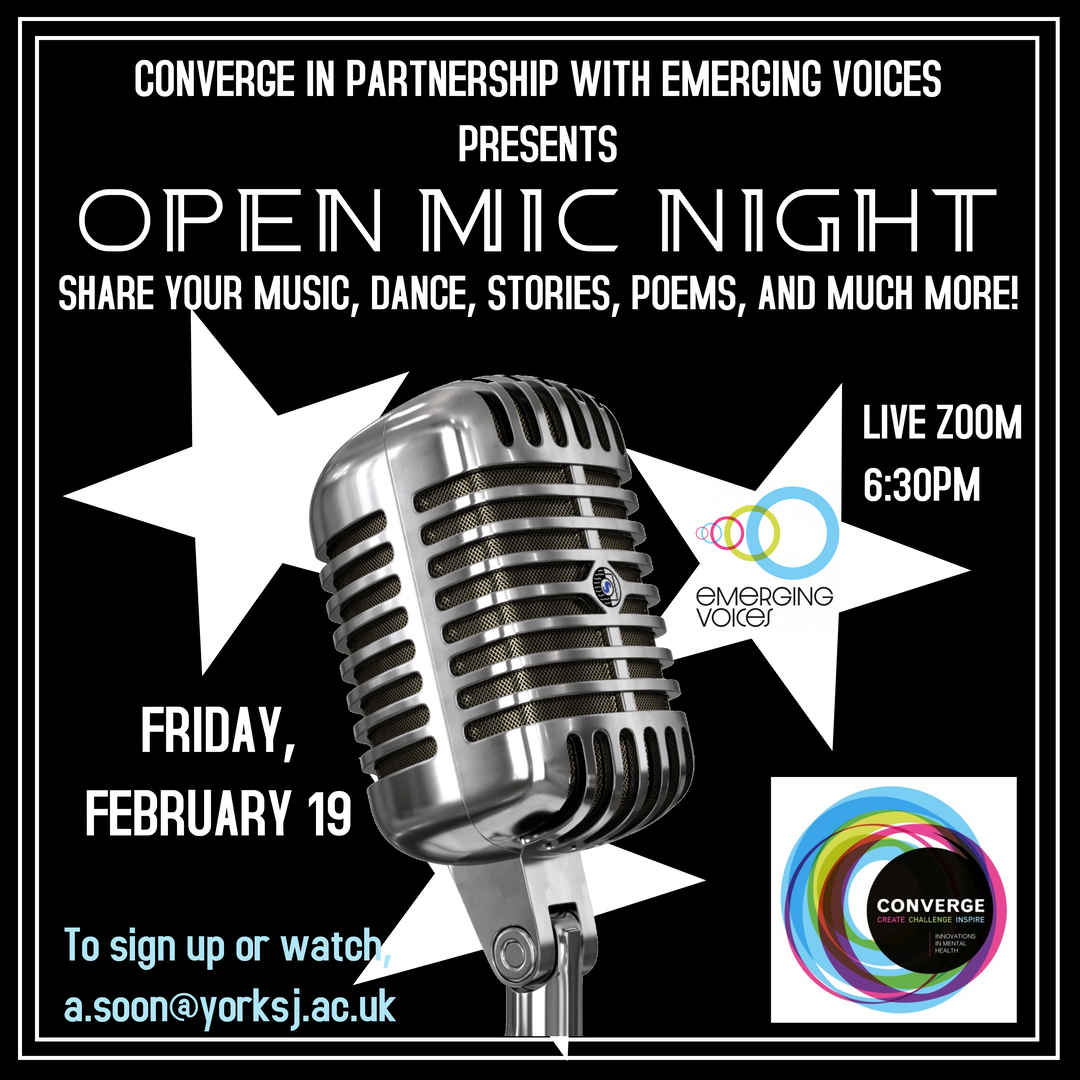 Read more about the article Open Mic Night – February 19th, 2021