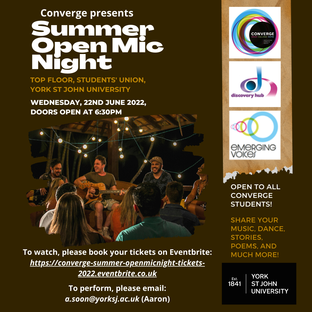 You are currently viewing Open Mic Night – June 22nd, 2022